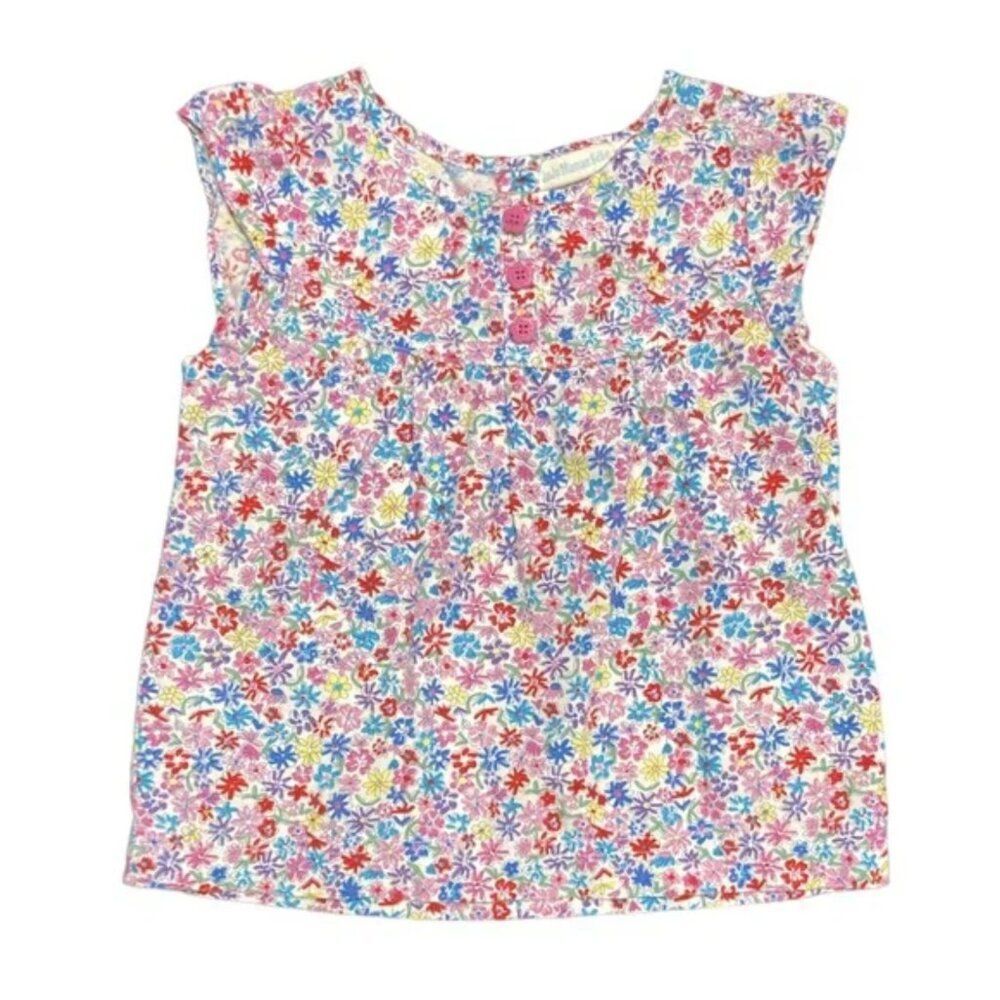 Jojo Maman Bebe Floral Print Top Size 2-3Y